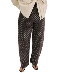 Mango - Dot Balloon Jeans - Lyst