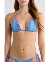 PacSun - Corinne Triangle Bikini Top - Lyst