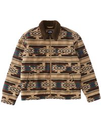 Billabong - Barlow High Pile Fleece Lined Jacket - Lyst
