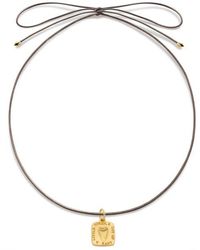 Monica Vinader - Love Token Cord Necklace - Lyst