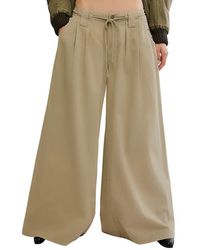 Free People - Julien Wide Leg Chino Pants - Lyst