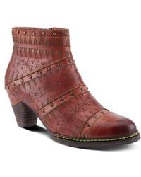 Spring Step - Niobe Cap Toe Bootie - Lyst