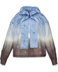 MCM - Gradation Monogram Ripstop Nylon Blouse - Lyst