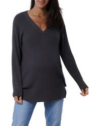 Ingrid & Isabel - Side Zip Maternity/nursing Sweater - Lyst