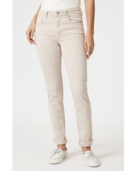 Mavi - Kathleen Mid Rise Slim Jeans - Lyst