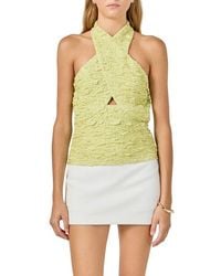 Endless Rose - Stretchy Halter Top - Lyst