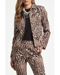 Isaac Mizrahi New York - Sateen Jacket - Lyst