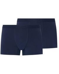 Hanro - Cotton Essentials 2-Pack Cotton Boxer Briefs - Lyst