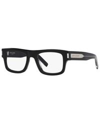 Saint Laurent - 54Mm Rectangle Optical Glasses - Lyst
