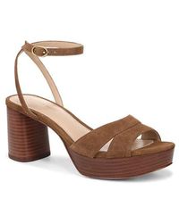 Veronica Beard - Drina Ankle Strap Platform Sandal - Lyst