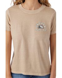 O'neill Sportswear - In The Water Cotton Graphic T-shirt - Lyst