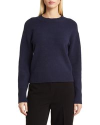 Nordstrom - Wool & Cashmere Crewneck Sweater - Lyst