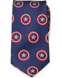 Cufflinks Inc. - Captain America Hidden Message Silk Blend Tie - Lyst