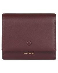 Givenchy - Mini Day Leather Trifold Wallet - Lyst