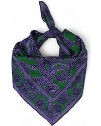 Monzlapur - Silk Snake Scarf - Lyst