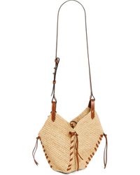 Isabel Marant - Mini Tampa Woven Raffia Shoulder Bag - Lyst