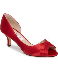 nina contesa open toe pump