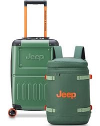 Jeep - 19 Carry On Hardside Expandable Spinner [Jh002B] & Cylindrical Backpack [Js013C] 2 Piece Set - Lyst