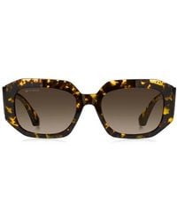 Etro - 55Mm Gradient Geometric Sunglasses - Lyst