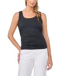 Halogen® - Ruched Compression Tank - Lyst