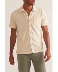 Marine Layer - Heavy Slub Cotton Button-up Shirt - Lyst
