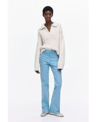 H&M - Flared High Jeans - Lyst