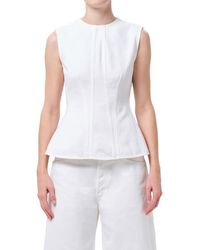 Agolde - Corbin Denim Shell Top - Lyst