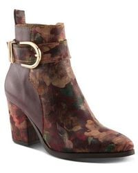 Spring Step - Rosa Leather Bootie - Lyst
