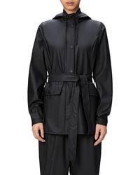 Rains - Curve Waterproof Rain Jacket - Lyst
