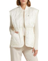 Zella - Quilted Insulated Vest - Lyst