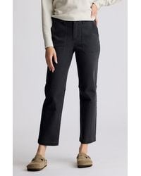 Free Fly - Folly Straight Leg Ankle Stretch Cotton Twill Pants - Lyst