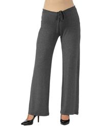 24seven Comfort Apparel - Maternity Drawstring Lounge Pants - Lyst