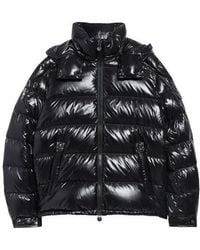 Moncler - Maya Lacquered Nylon Down Jacket - Lyst