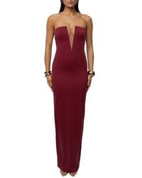 JLUXLABEL - Midnight Illusion Maxi Gown - Lyst