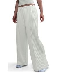 Nike - Pleated Wide Leg Pants - Lyst