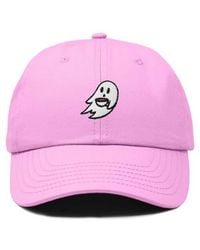 Alix - Coffee Ghost Embroidered Hat - Lyst