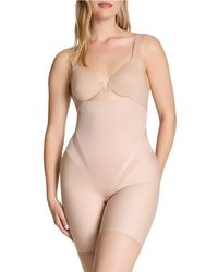 Spanx - High Waist Mid Thigh Shorts - Lyst