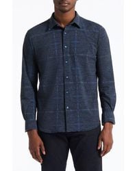 Robert Graham - Irving Classic Fit Plaid Knit Button-Up Shirt - Lyst
