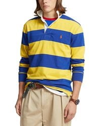 Polo Ralph Lauren - Stripe Cotton Rugby Shirt - Lyst