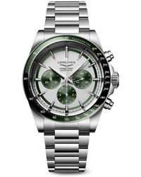 Longines - Conquest Chronograph Bracelet Watch, 42Mm - Lyst