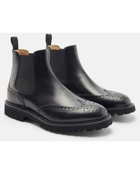 SCAROSSO - Keith Chelsea Boots - Lyst
