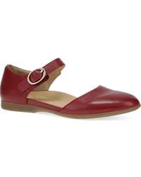 Dansko - Liv Ankle Strap Flat - Lyst