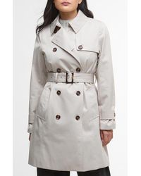 Barbour - Greta Showerproof Trench Coat - Lyst