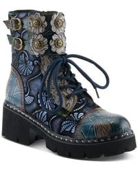 Spring Step - L'Artiste Limitless Cap Toe Bootie - Lyst