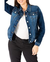 Slink Jeans - Denim Trucker Jacket - Lyst