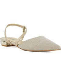 Dune - Command Pointed Toe Flat - Lyst