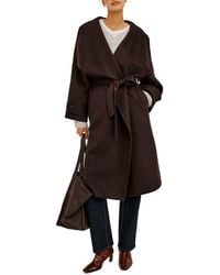 Rails - Celeste Wool Blend Belted Wrap Coat - Lyst