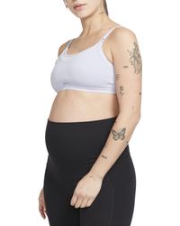 Nike - Alate Dri-fit Nursing/maternity Sports Bra - Lyst