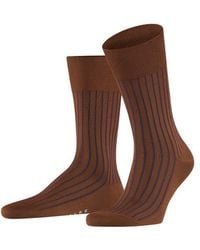FALKE - Shadow Striped Dress Socks - Lyst
