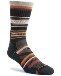 Smartwool - Hike Light Cushioning Panorama Merino Wool Blend Crew Socks - Lyst